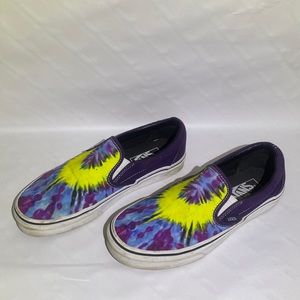 Tie-Dye Slip On Vans